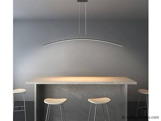 Bo led pendel design armatuur zwart - afbeelding 2 van  7
