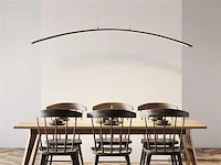 Bo led pendel design armatuur zwart - afbeelding 5 van  7