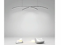 Bo led pendel design armatuur zwart - afbeelding 2 van  9