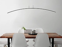 Bo led pendel design armatuur zwart - afbeelding 8 van  9