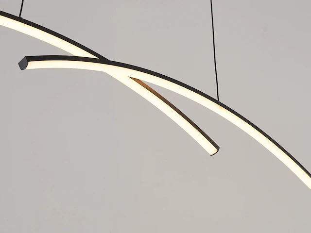 Bo led pendel design armatuur zwart - afbeelding 3 van  8