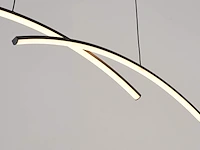 Bo led pendel design armatuur zwart - afbeelding 3 van  8