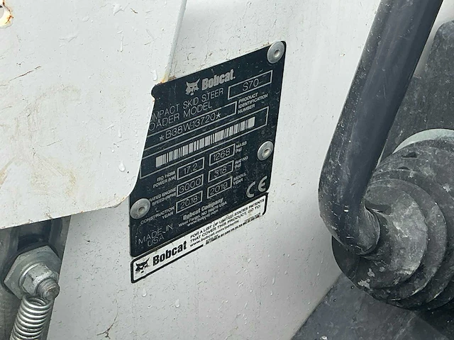 Bobcat s70 schranklader + opzetstukken - afbeelding 4 van  21