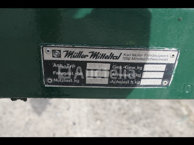 Bobine oplegger müller miheltal kwm - afbeelding 3 van  16