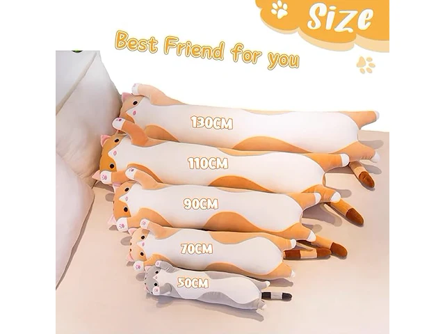 Bobomon kattenknuffel xxl - afbeelding 6 van  6