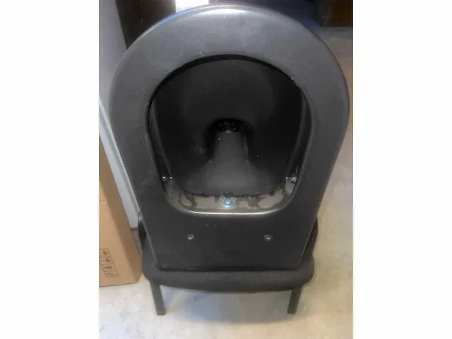 Bocchi - wandtoilet - toilet mat zwart - afbeelding 1 van  4