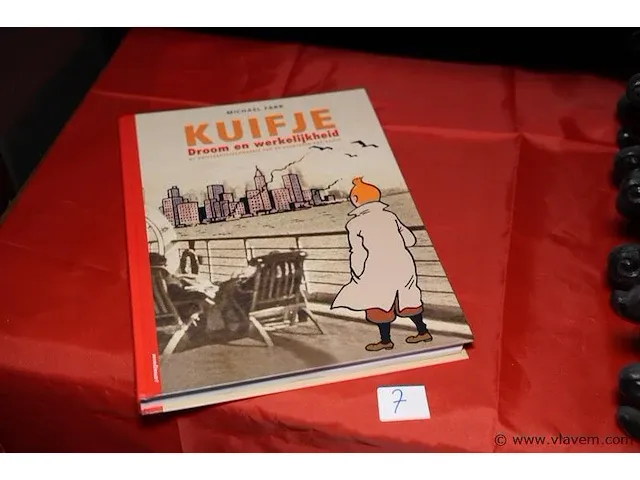 Boek kuifje met harde kaft - afbeelding 1 van  1