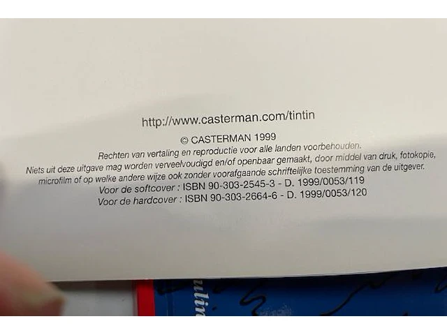 Boek kuifje - afbeelding 4 van  4