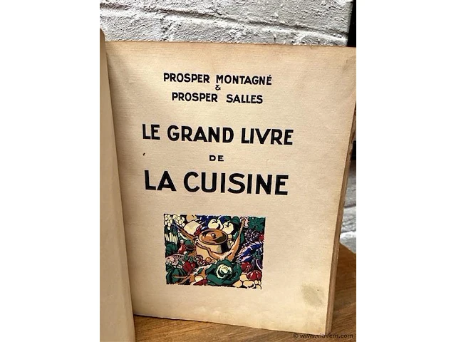 Boek le grand livre de la cuisine 1929 - afbeelding 2 van  2