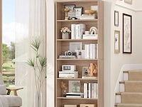 Boekenkast - 6-laags plank - hout - afbeelding 1 van  4
