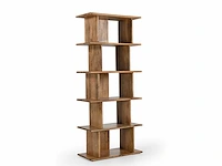 Boekenkast - bruin mangohout - afbeelding 2 van  3