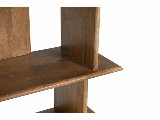 Boekenkast - bruin mangohout - afbeelding 3 van  3