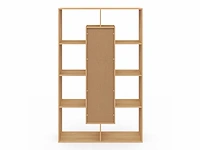 Boekenkast - latteneffect 11 vakken 143cm - afbeelding 7 van  8
