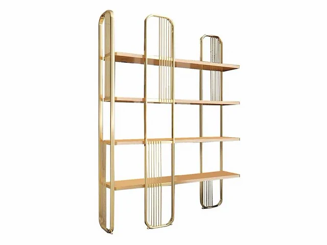 Boekenkast - metaal (x2) - afbeelding 3 van  3