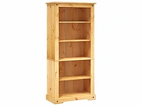 Boekenkast met 5 niveaus - mexicaans grenen - afbeelding 3 van  7