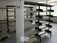 Boekenrek metaal - afbeelding 1 van  1