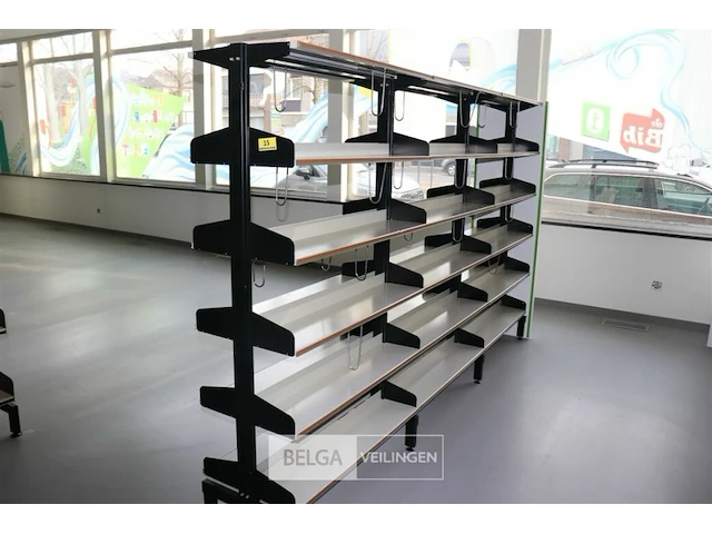 Boekenrek metaal - afbeelding 1 van  1