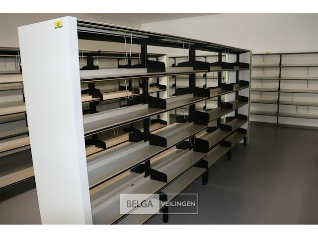 Boekenrek metaal - afbeelding 1 van  1