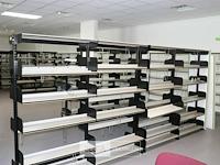 Boekenrek metaal - afbeelding 1 van  1