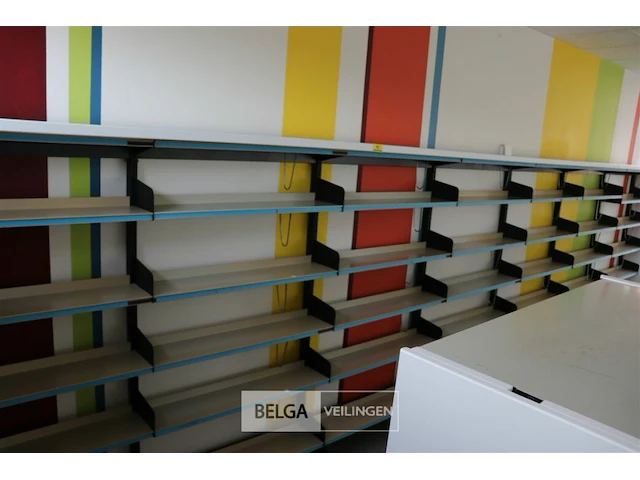 Boekenrek metaal - afbeelding 1 van  1
