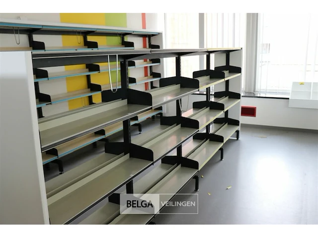 Boekenrek metaal - afbeelding 1 van  1