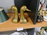 Boekensteunen in koper - afbeelding 1 van  1