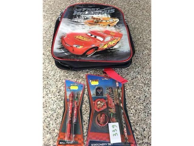Boekentas +items cars - afbeelding 1 van  3