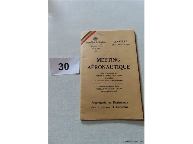Boekje meeting aéronautique - afbeelding 1 van  4