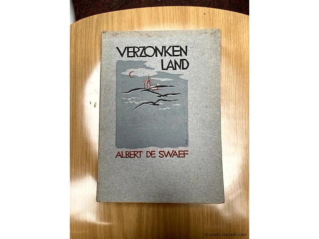 Boekje verzonken land albert de swaef - afbeelding 1 van  2