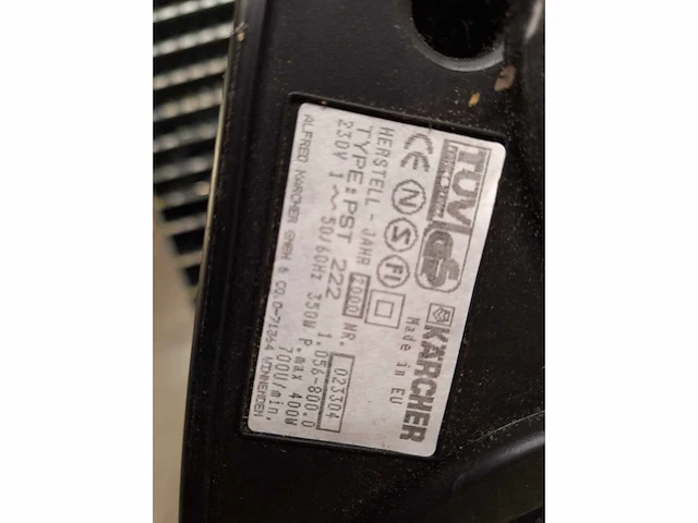 Boenmachine pst 222 karcher - afbeelding 5 van  5