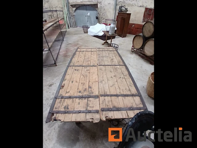 Boerderij tafel 1m20 x 2m20 - afbeelding 2 van  2
