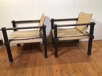 Bofinger farmer gerd lange vintage design zeteltje (2x) - afbeelding 2 van  7