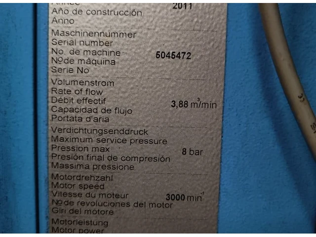 Boge s 31-2 schroefcompressor - afbeelding 2 van  3