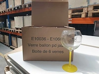 Bol gin glas op voet (120x6)