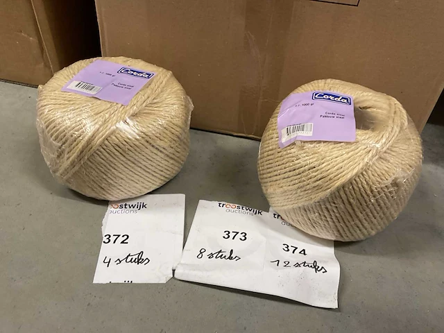 Bollen sisal koord - afbeelding 2 van  3