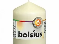 Bolsius kaarsen 8,5cm*6cm 30 branduren 10 stuks