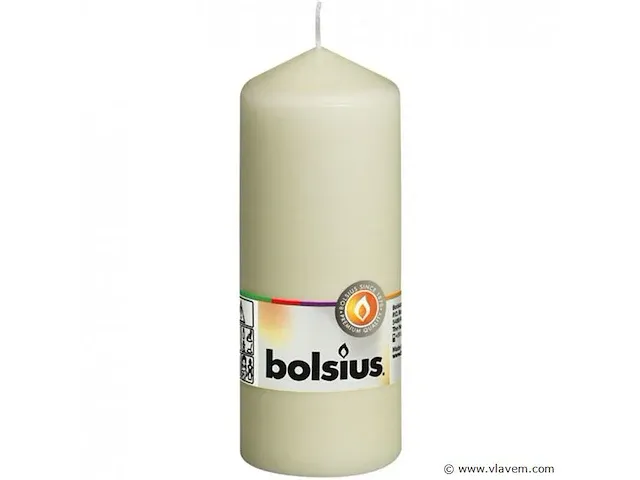 Bolsius kaarsen champagne h:16,5cm *6cm - afbeelding 1 van  1