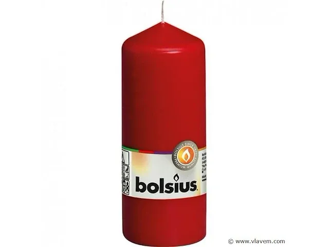 Bolsius kaarsen h : 16,5cm * 6cm - afbeelding 1 van  1