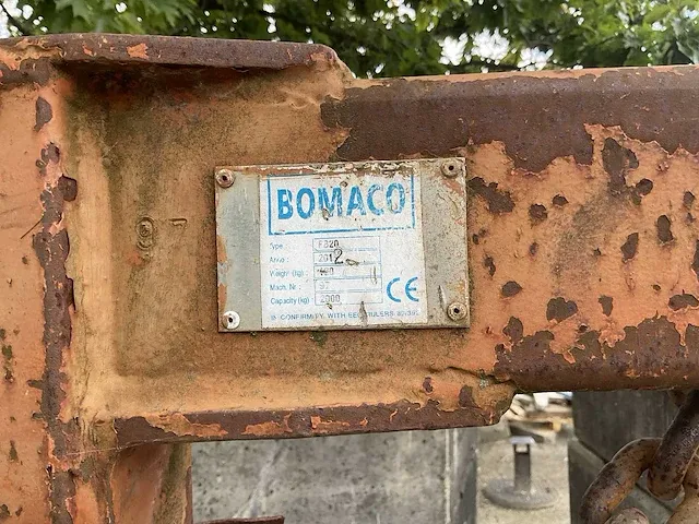 Bomaco pb20 pallethaak - afbeelding 3 van  3