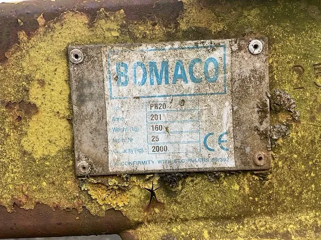 Bomaco pb20 pallethaak - afbeelding 4 van  4