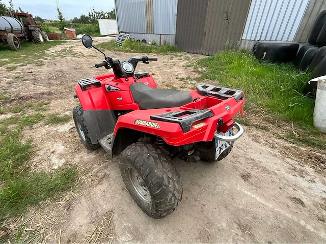 Bombardier outlander 400 ho 4x4 quad - afbeelding 3 van  23