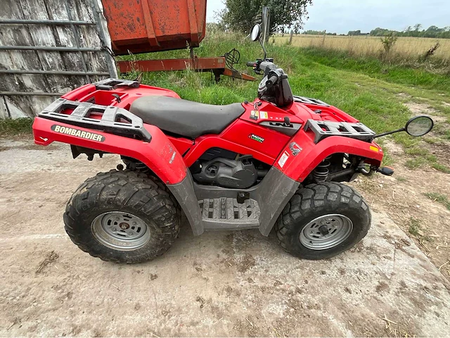Bombardier outlander 400 ho 4x4 quad - afbeelding 6 van  23