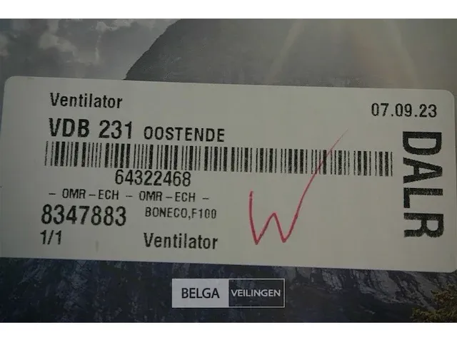 Boneco f100 ventilator - afbeelding 3 van  3