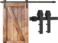 Bonikluba 108 cm mini schuifdeur-hardware-kit voor tv-standaard