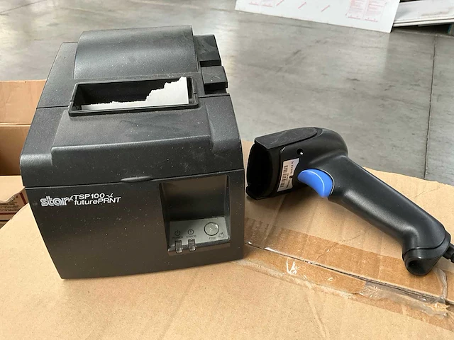 Bonnenprinter star tsp100 + scanner a&k - afbeelding 1 van  5