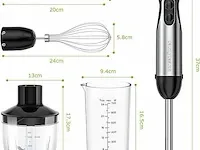 Bonsenkitchen staafmixer, 4-in-1 - afbeelding 2 van  2