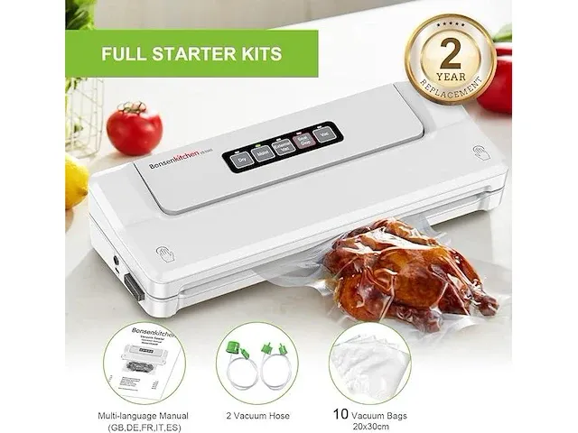 Bonsenkitchen vacuumsealer - afbeelding 3 van  3