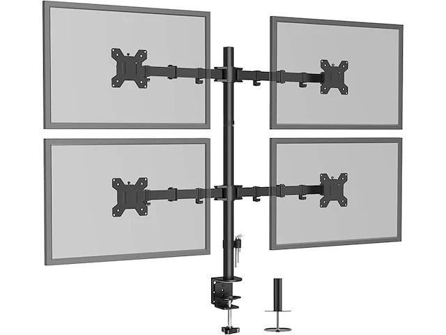 Bontec monitor arm 4 schermen - afbeelding 1 van  4