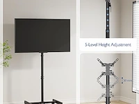 Bontec tv stand voor 13-42 inch platte gebogen tv's - afbeelding 2 van  3