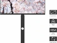 Bontec tv vloerstandaard voor 30-70 inch led lcd oled plasma flat curved tv's - afbeelding 2 van  4